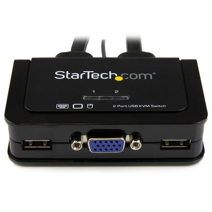 StarTech.com SV211USB interruptor KVM Negro