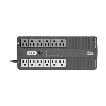 Tripp Lite ECO750UPS sistema de alimentación ininterrumpida (UPS) En espera (Fuera de línea) 0.75 kVA 12 salidas AC