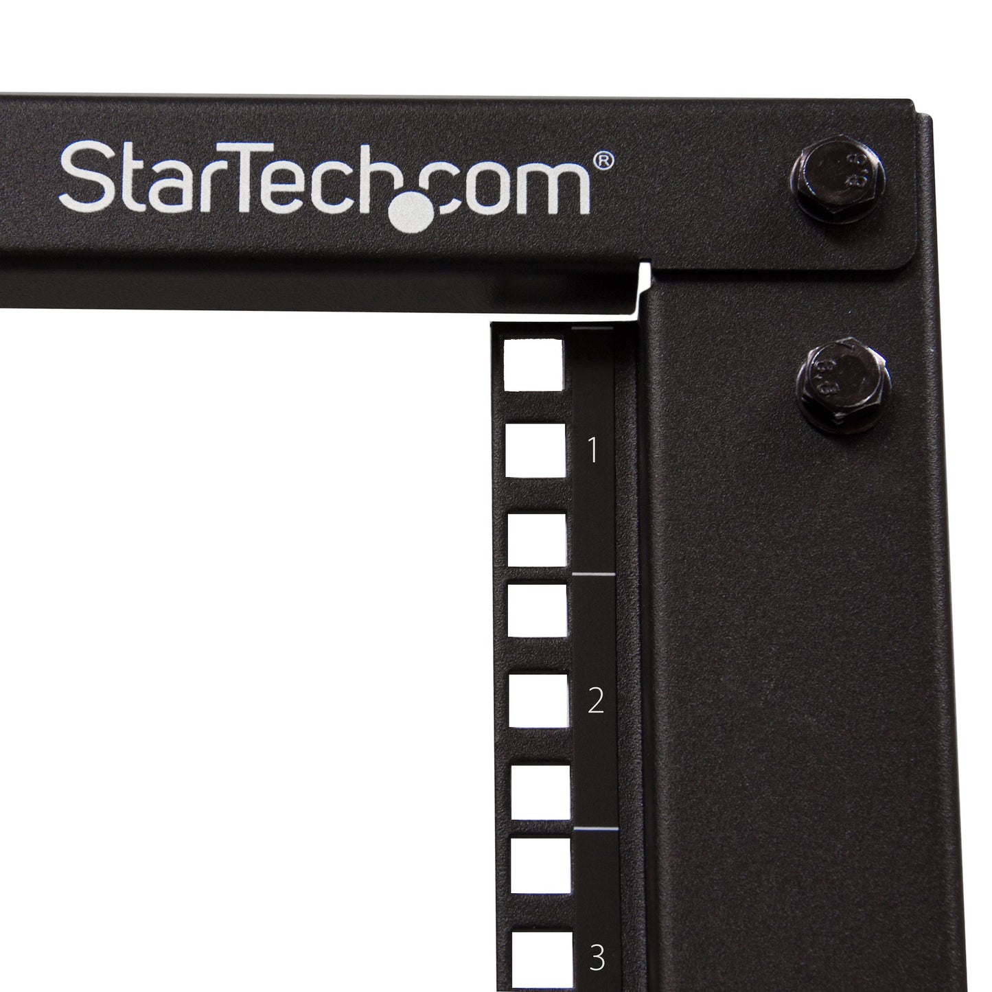 StarTech.com 4POSTRACK18U armario rack Rack o bastidor independiente Negro