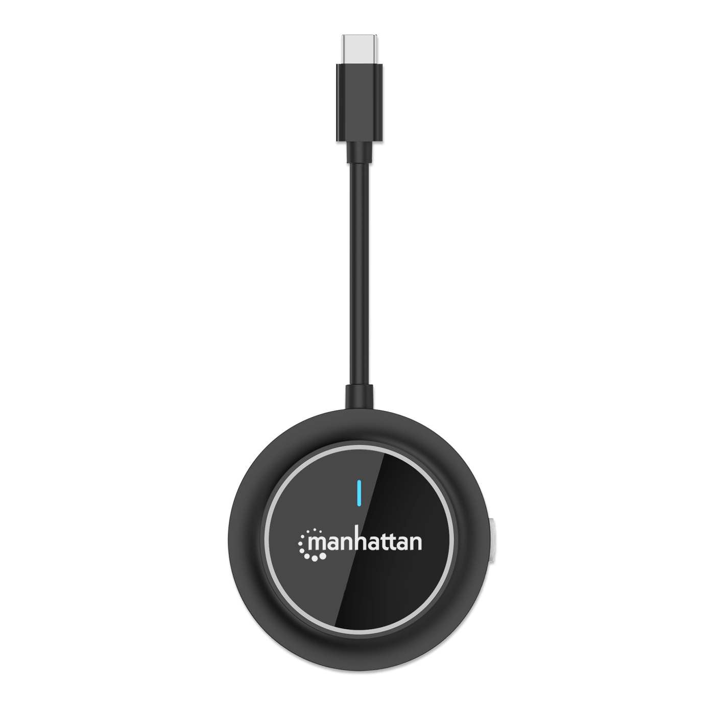 Manhattan 208437 extensor de audio/video Transmisor AV Negro
