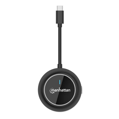 Manhattan 208437 extensor de audio/video Transmisor AV Negro