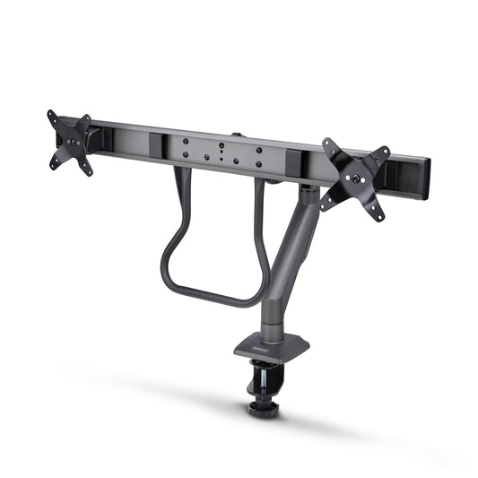 StarTech.com H2M1AS2-MONITOR-ARM soporte para pantalla plana 68.6 cm (27") Escritorio Negro