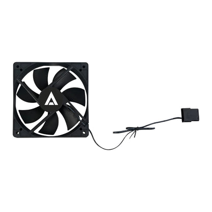 Acteck POLAR EG VG120 Gabinete de la computadora Ventilador 8 cm Negro 1 pieza(s)