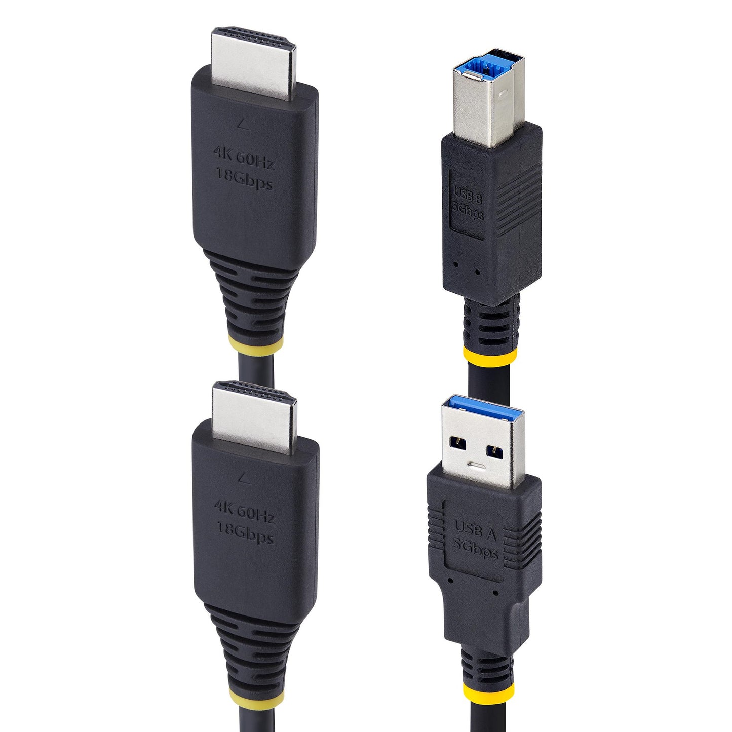StarTech.com HU1226-KVM-CABLE cable para video, teclado o ratón (KVM) Negro