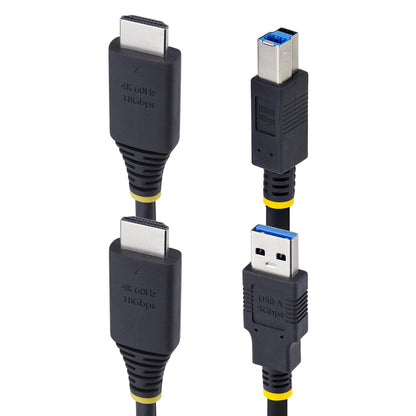 StarTech.com HU1226-KVM-CABLE cable para video, teclado o ratón (KVM) Negro