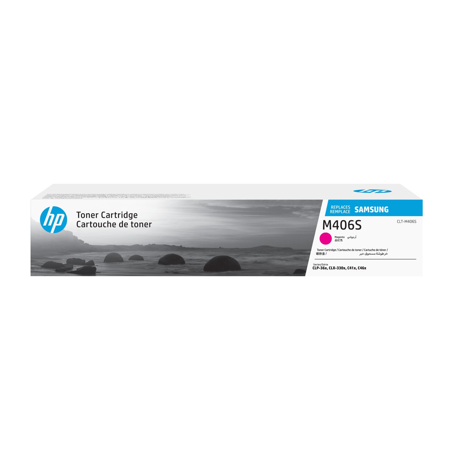 Samsung CLT-M406S Magenta Original Toner Cartridge cartucho de tóner 1 pieza(s)