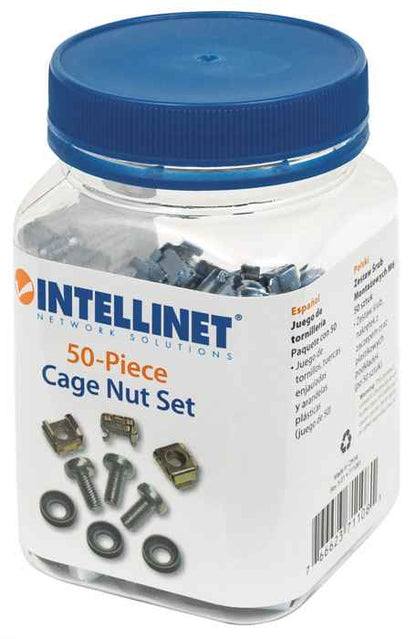 Intellinet 711081 accesorio para rack Paquete de tuercas enjauladas