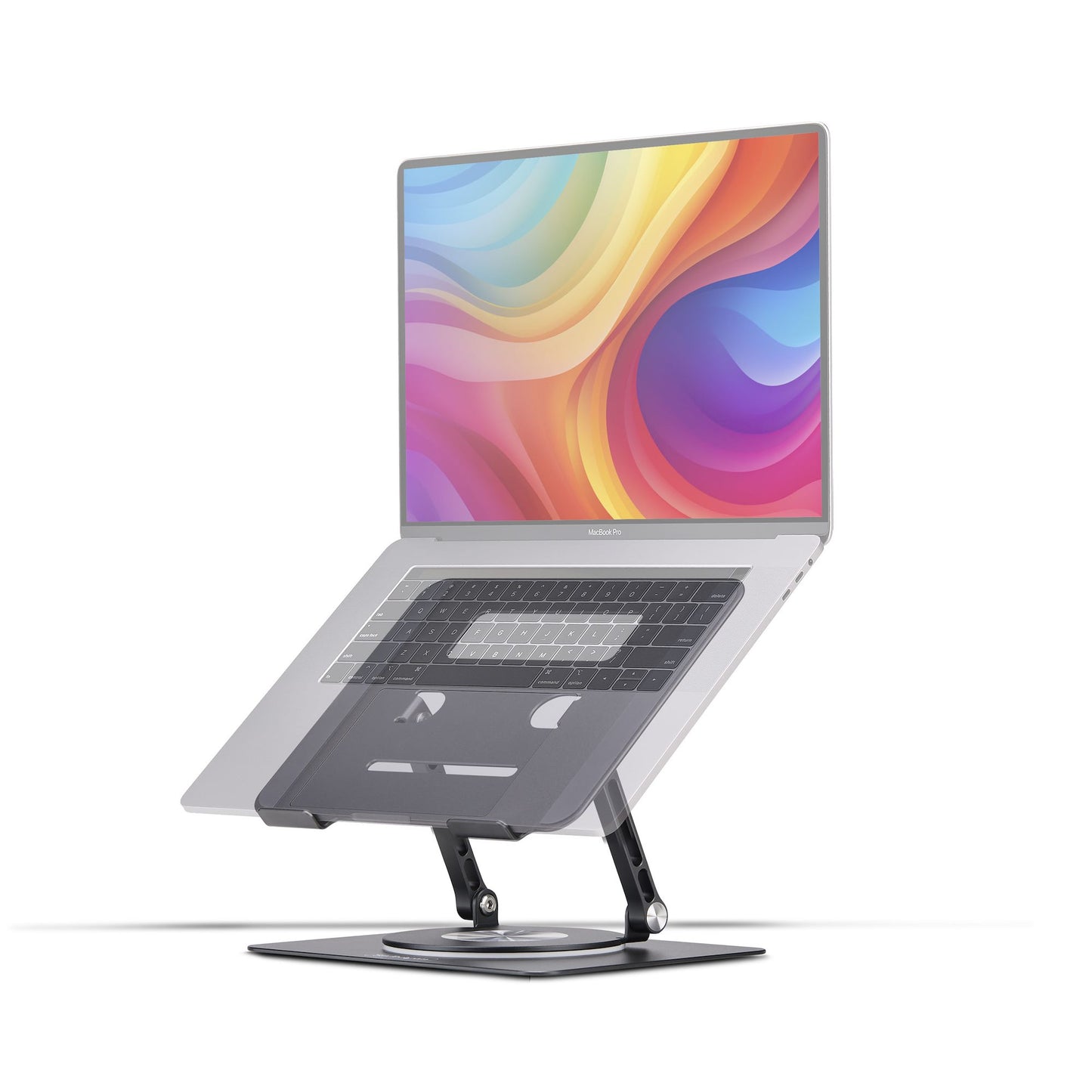 StarTech.com ATFR-LAPTOP-RISER soporte para laptop Soporte para computadora portátil Plata