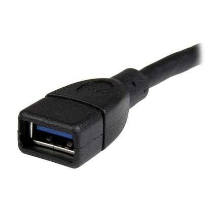 StarTech.com USB3EXT6INBK cable USB USB 3.2 Gen 1 (3.1 Gen 1) 0.152 m USB A 5 Gbit/s