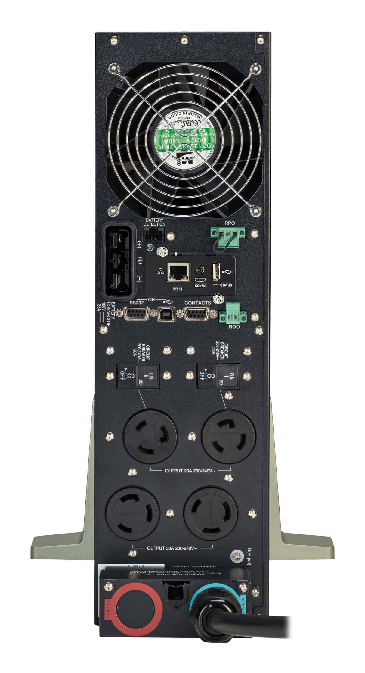 Tripp Lite SU5000RT sistema de alimentación ininterrumpida (UPS) Doble conversión (en línea) 5 kVA 4 salidas AC