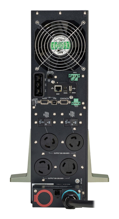 Tripp Lite SU5000RT sistema de alimentación ininterrumpida (UPS) Doble conversión (en línea) 5 kVA 4 salidas AC