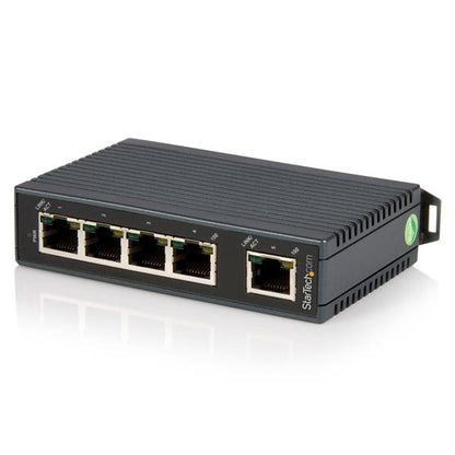 StarTech.com IES5102 dispositivo de redes No administrado Fast Ethernet (10/100) Negro