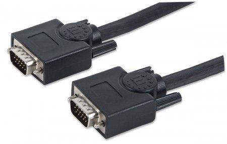 Manhattan 337342 cable VGA 30 m VGA (D-Sub) Negro
