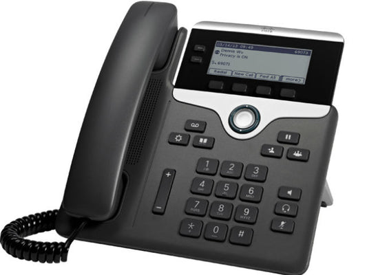 Cisco 7811 teléfono IP Negro, Plata 1 líneas LED