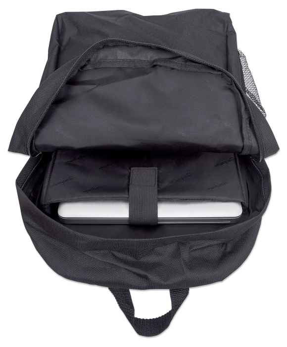 Mochila Manhattan Knappack Ligera para Laptop 15.6" Color Negro