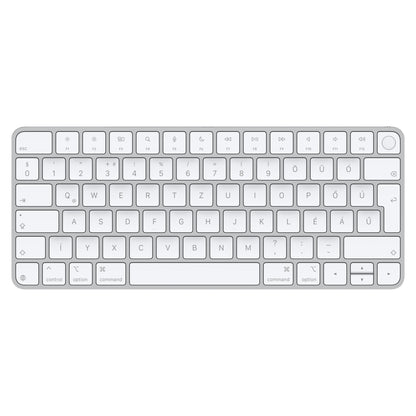 Apple MXCK3MG/A teclado Universal USB + Bluetooth QWERTZ Húngaro Plata, Blanco