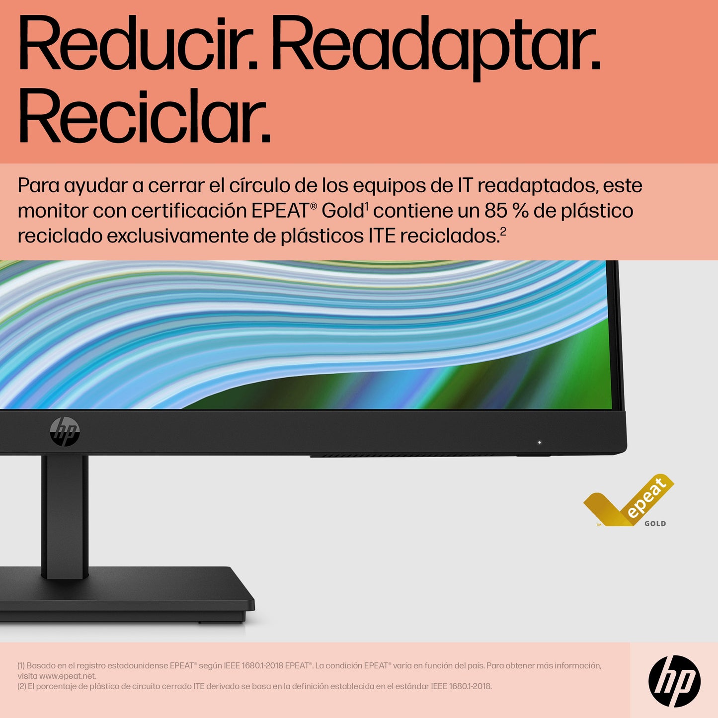 HP P24 G5 FHD Monitor monitor de computadora 60.5 cm (23.8") 1920 x 1080 Pixeles Full HD LCD Negro