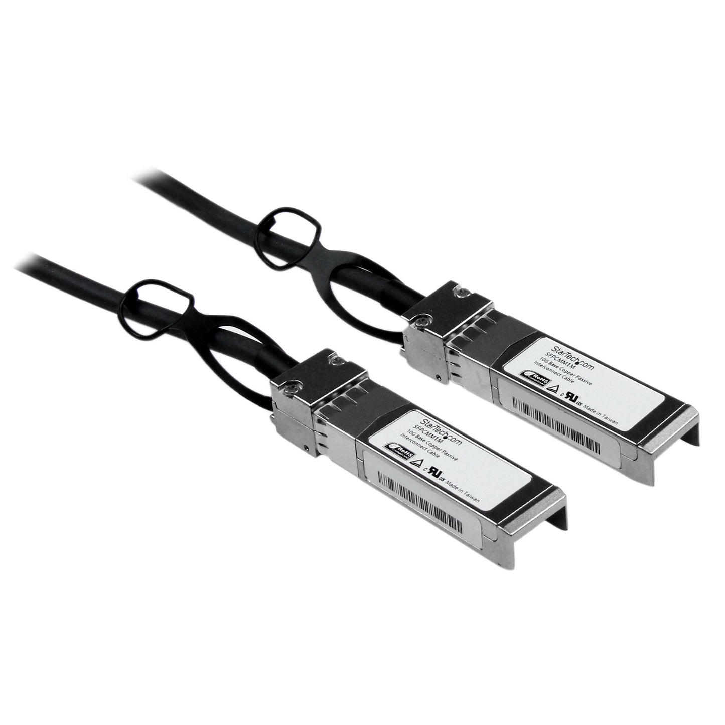 StarTech.com SFPCMM1M cable InfiniBand y de fibra óptica SFP+ Negro