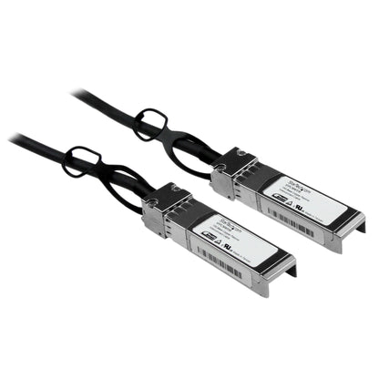 StarTech.com SFPCMM1M cable InfiniBand y de fibra óptica SFP+ Negro