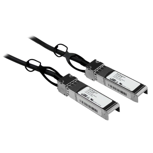 StarTech.com SFPCMM1M cable InfiniBand y de fibra óptica SFP+ Negro
