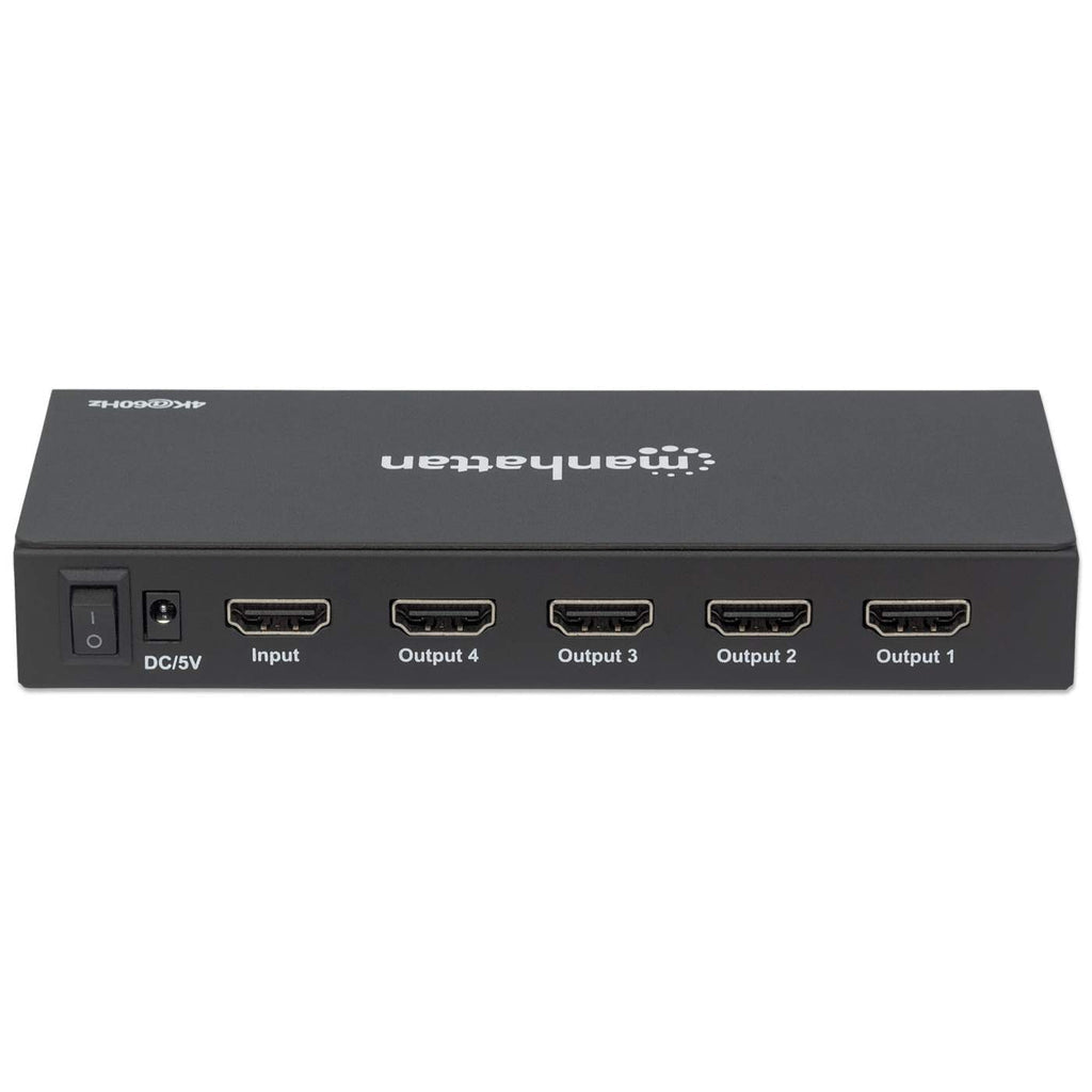 Manhattan 207805 divisor de vídeo 4x HDMI
