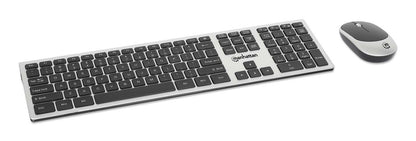 Teclado y Mouse Manhattan Optico Inalambrico 2.4G Negro combo