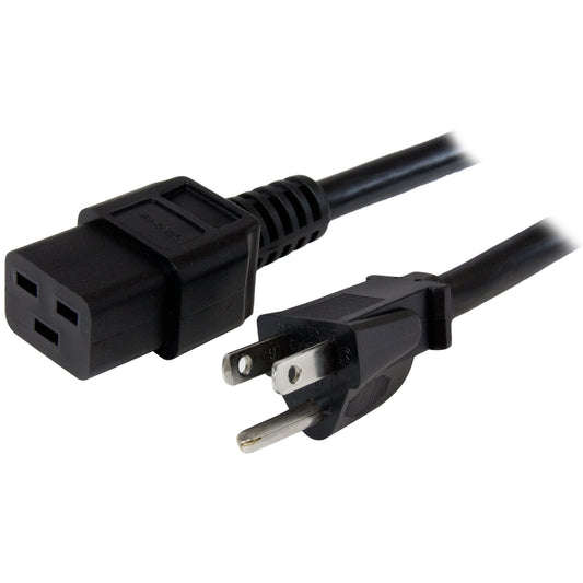 StarTech.com PXT515C19143 cable de alimentación Negro 0.9 m NEMA 5-15P Acoplador C19