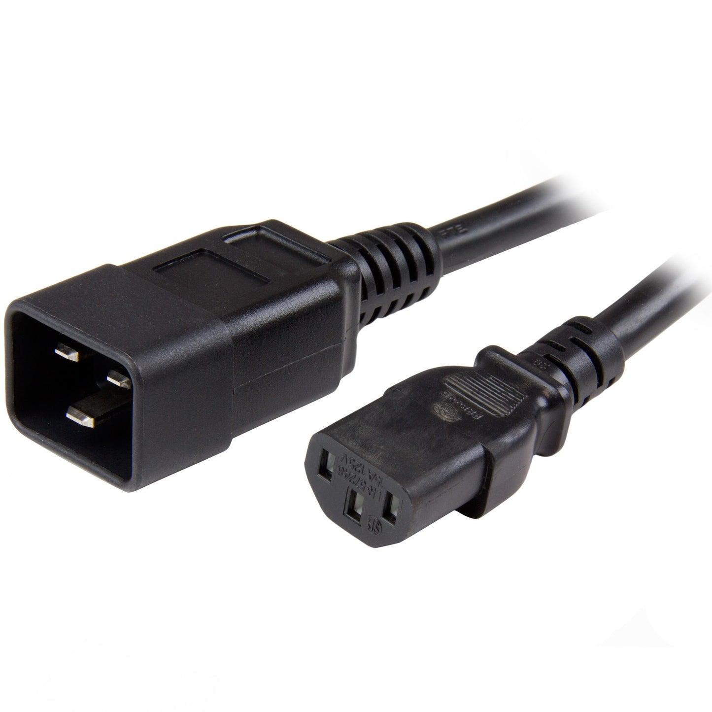 StarTech.com PXTC13C20143 cable de alimentación Negro 0.9 m Acoplador C13 Acoplador C20