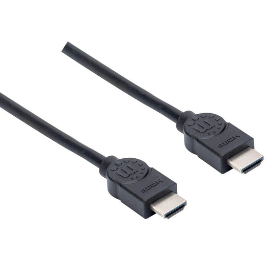 Cable Manhattan HDMI 1.3 M-M Alta Velocidad Blindado 1.5m Color Negro