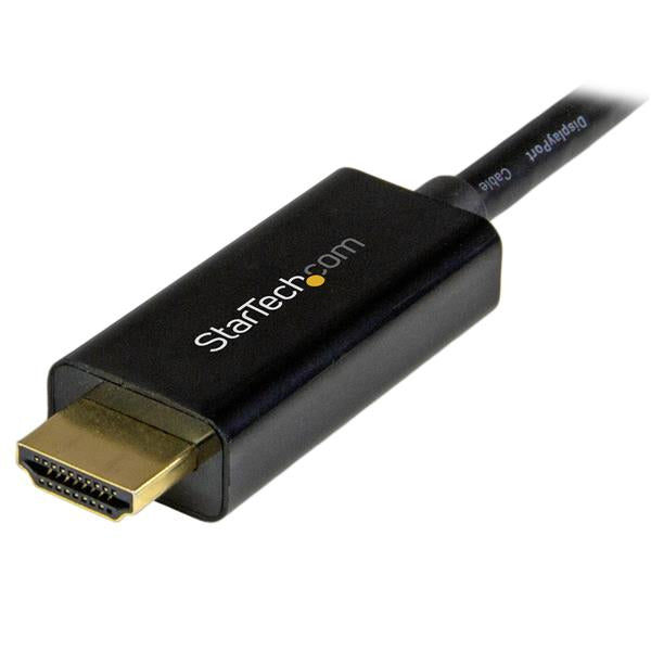 StarTech.com MDP2HDMM1MB adaptador de cable de vídeo HDMI Tipo A (Estándar)