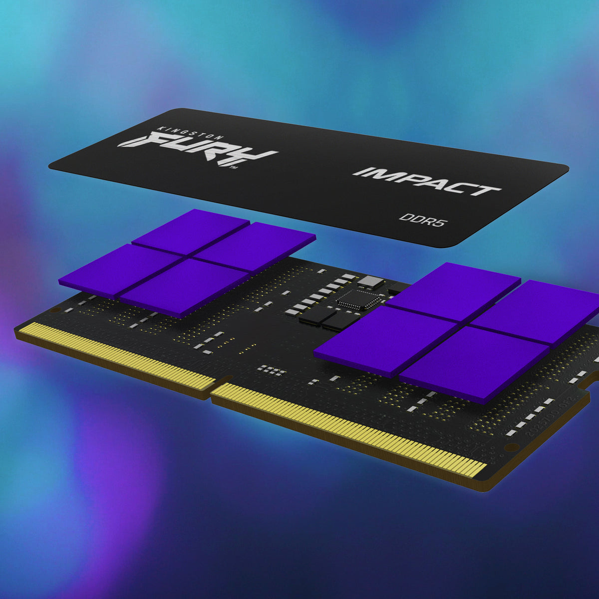 Kingston Technology FURY Impact módulo de memoria 16 GB 1 x 16 GB DDR5 4800 MT/s 262-pin SO-DIMM