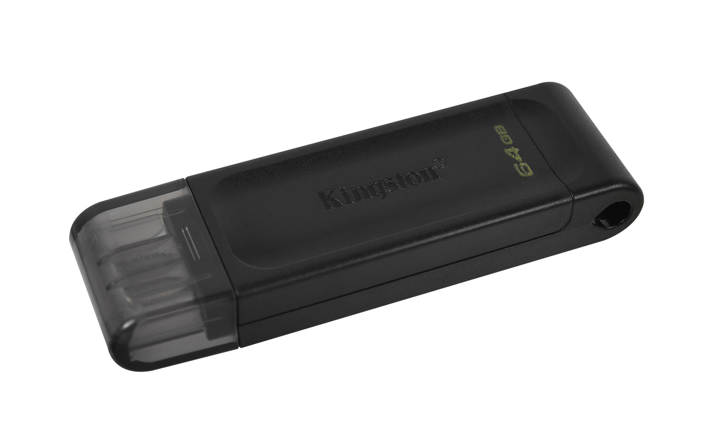 Memoria USB Kingston DataTraveler 70 64GB USB-C Color Negro