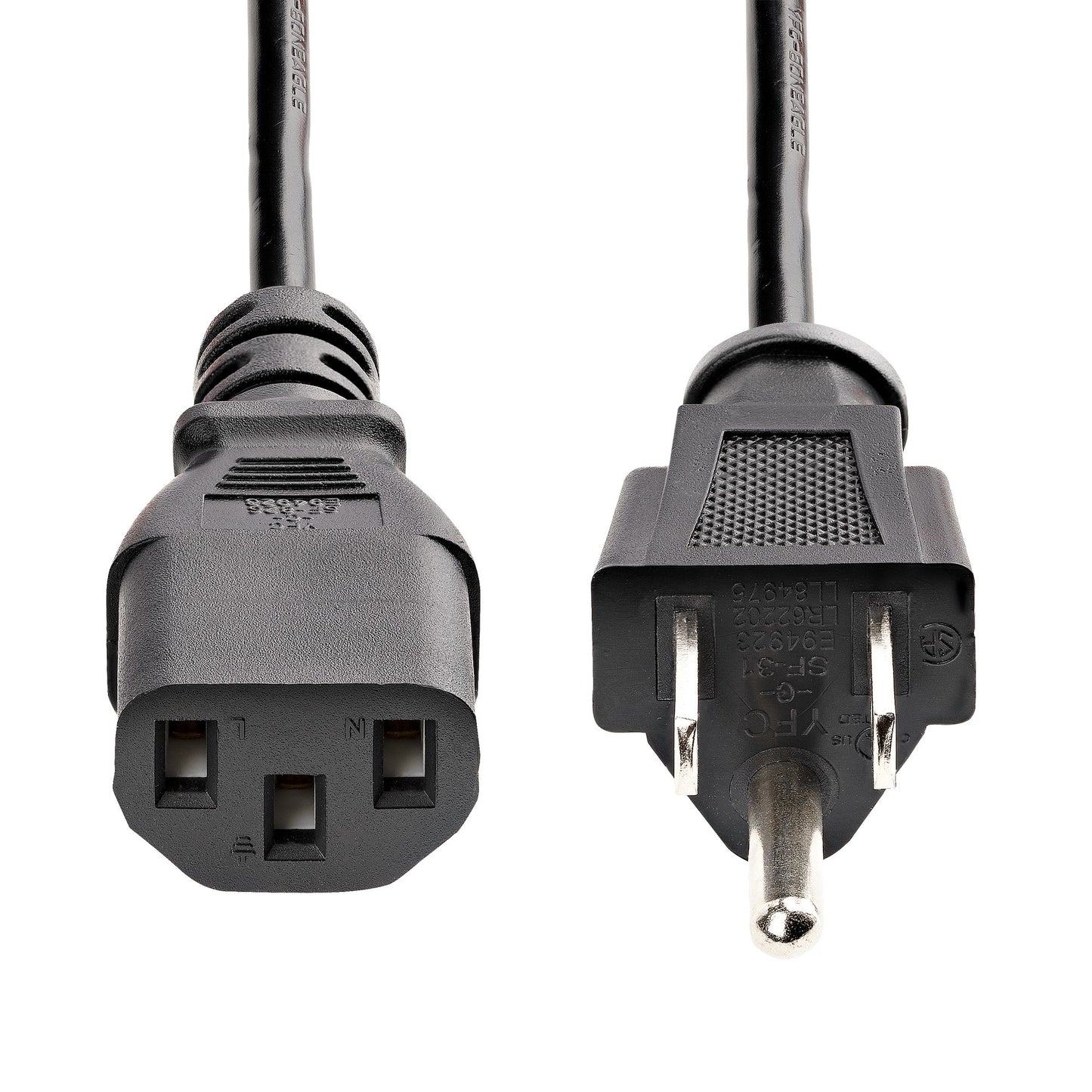 StarTech.com PXT10125 cable de alimentación Negro Acoplador C13