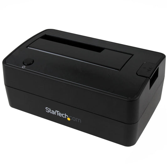 StarTech.com SDOCKU313 base de conexión para disco duro USB 3.2 Gen 2 (3.1 Gen 2) Type micro-B Negro