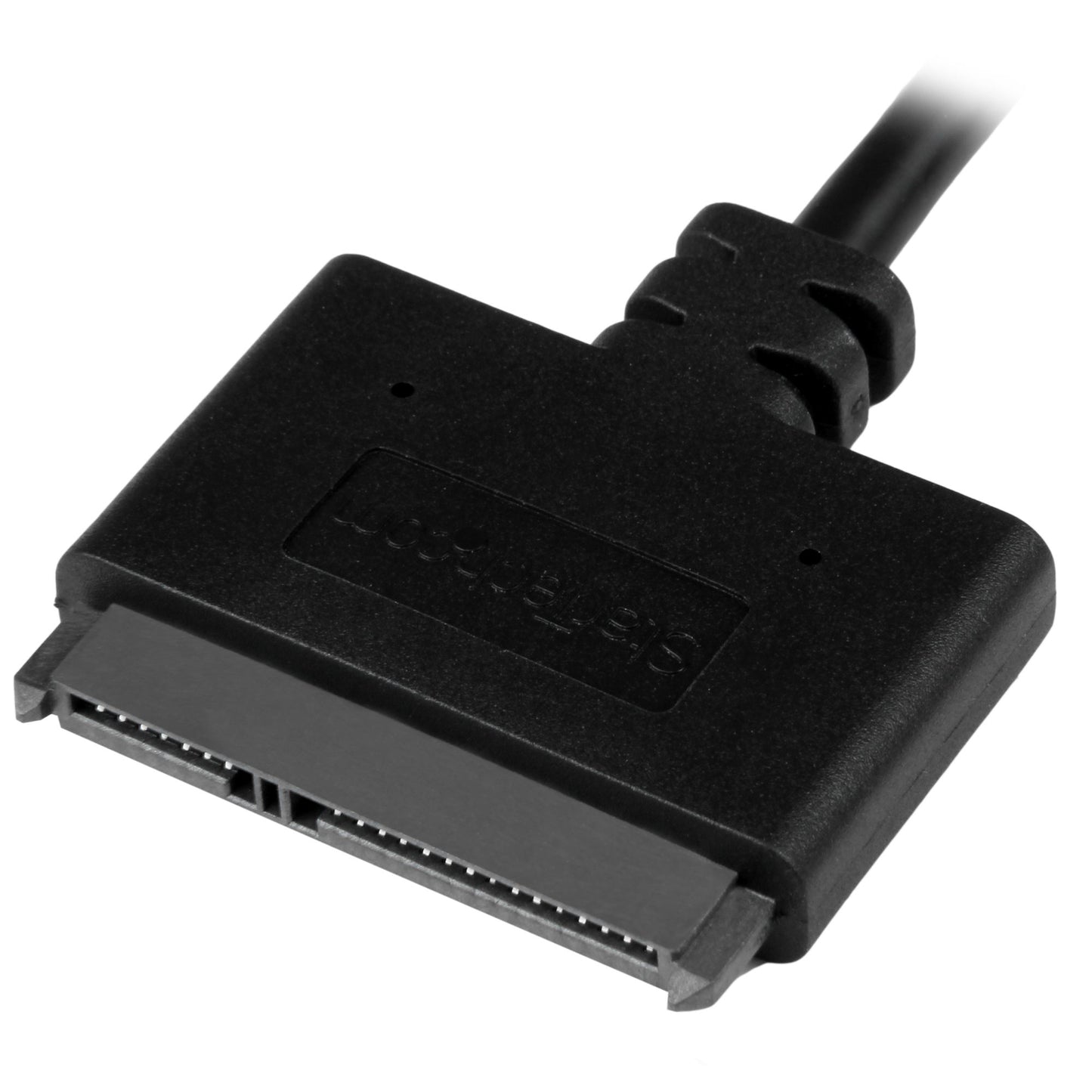 StarTech.com USB312SAT3CB cambiadores de género de cables USB 3.1 A SATA 7+15 pin Negro