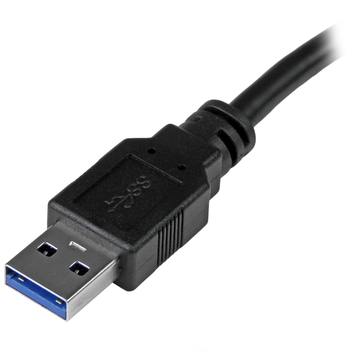 StarTech.com USB312SAT3CB cambiadores de género de cables USB 3.1 A SATA 7+15 pin Negro
