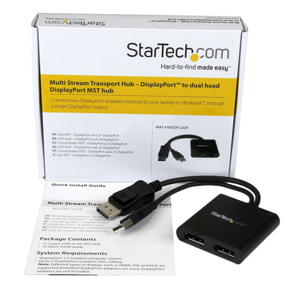 StarTech.com MSTDP122DP divisor de vídeo