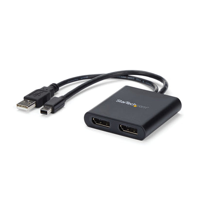 StarTech.com MSTMDP122DP divisor de vídeo Mini DisplayPort 2x DisplayPort