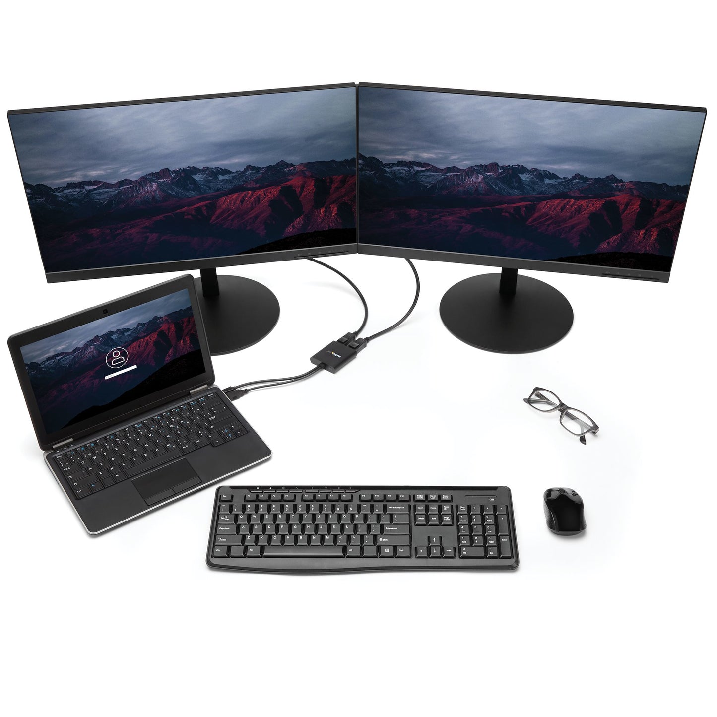 StarTech.com MSTMDP122DP divisor de vídeo Mini DisplayPort 2x DisplayPort