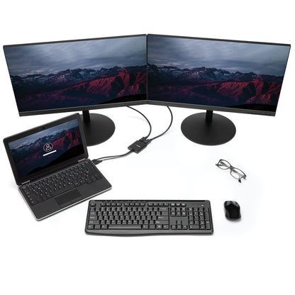 StarTech.com MSTMDP122DP divisor de vídeo Mini DisplayPort 2x DisplayPort