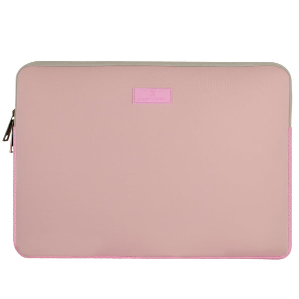 Funda Perfect Choice Bagiq de Neopreno para Laptop 15" Color Rosa