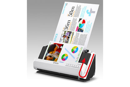 Epson DS-C330 Escáner alimentado con hojas Negro, Gris