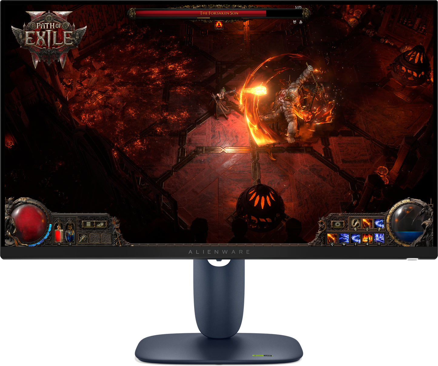 Alienware AW2725DM monitor de computadora 68.6 cm (27") 2560 x 1440 Pixeles Wide Quad HD LCD Azul
