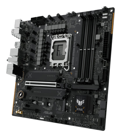 Tarjeta Madre Asus TUF Gaming B760M-PLUS WIFI II 4xDDR5 192GB 7800Mhz PCIe 5.0 M.2 HDMI DP S 1700 13th 14th mATX Wi-Fi6E