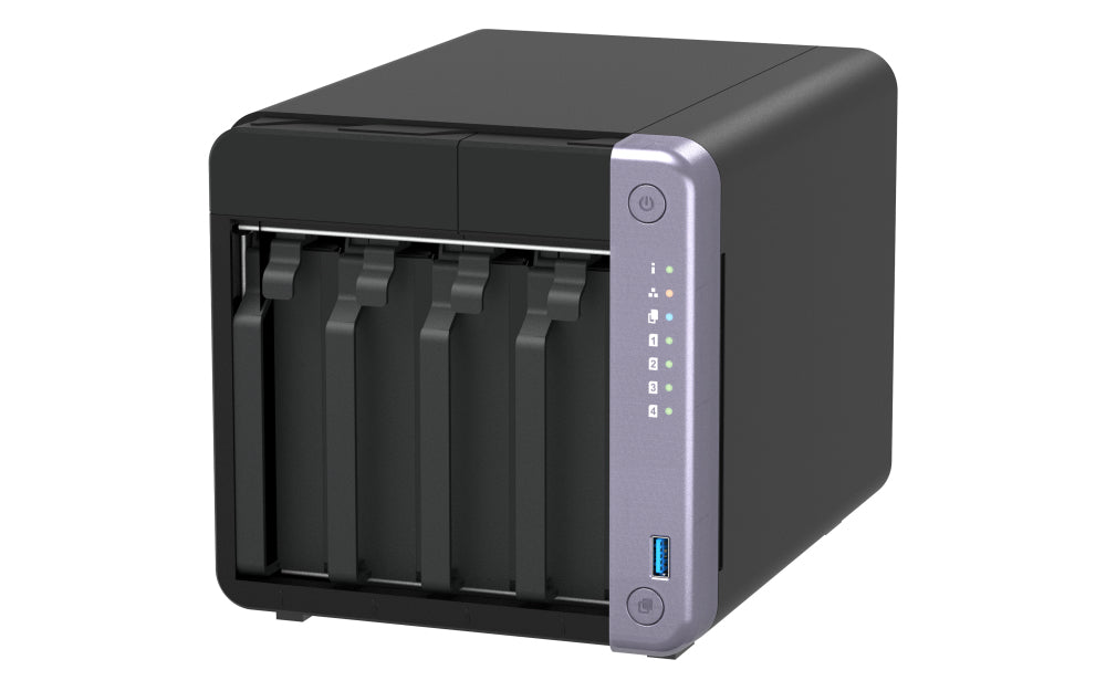 QNAP TS-432X-4G-US servidor NAS o de almacenamiento Tower Alpine Alpine AL-524 4 GB DDR4 QNAP QTS Negro