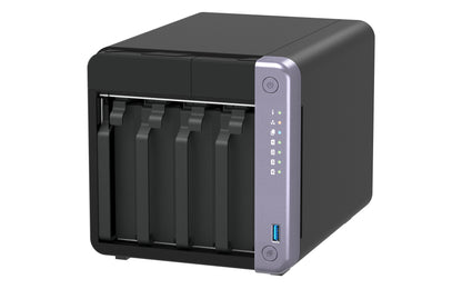 QNAP TS-432X-4G-US servidor NAS o de almacenamiento Tower Alpine Alpine AL-524 4 GB DDR4 QNAP QTS Negro