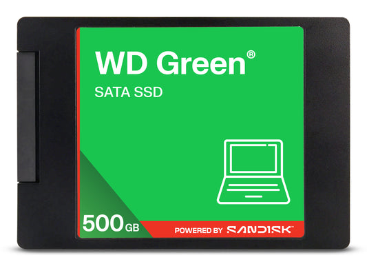 Unidad SSD Green 500GB WD 2.5 545 MB/s Lectura SATA III