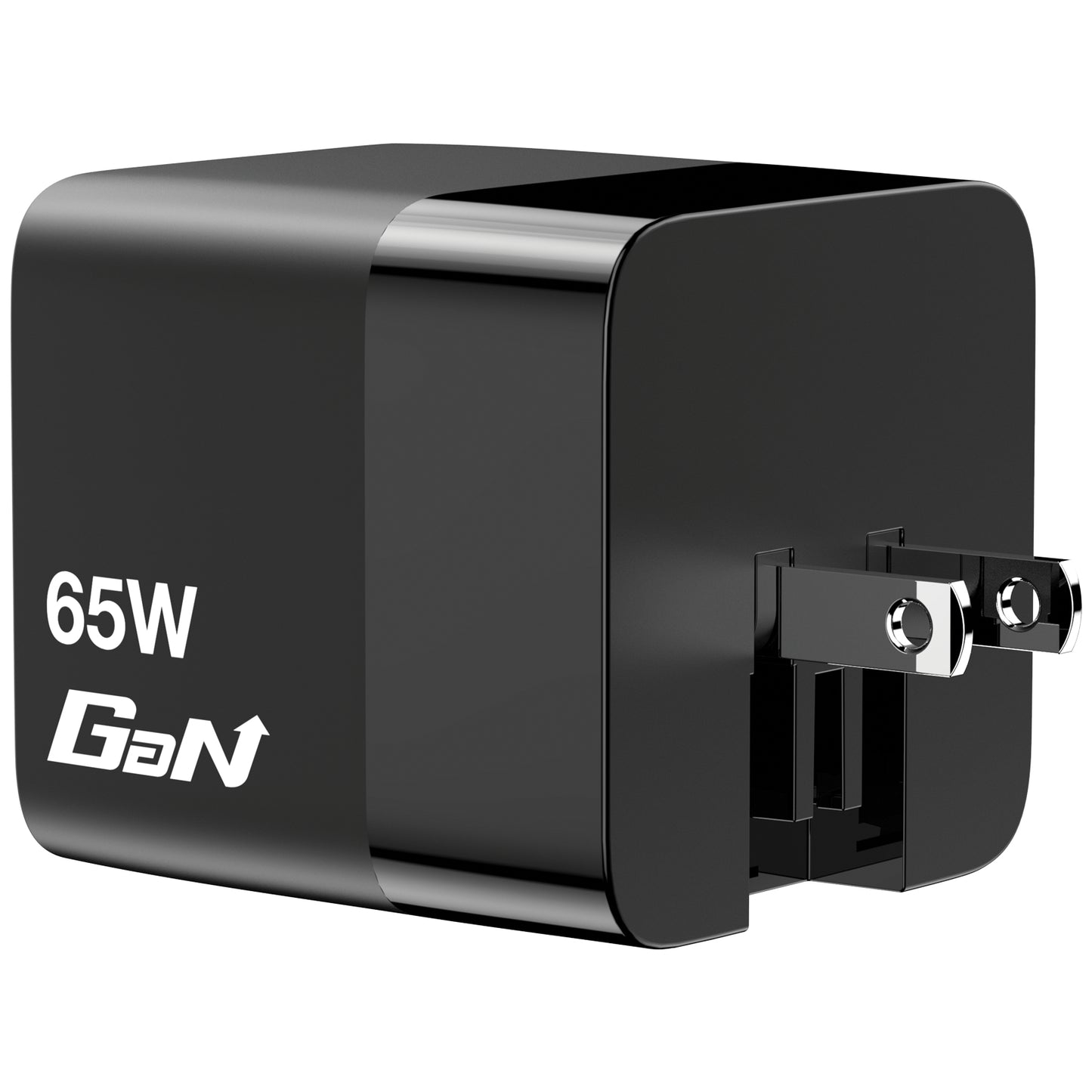 Cargador Verbatim GaN 65W de Cable retráctil