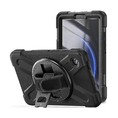 BRobotix 6006597 estuche para tablets 22.1 cm (8.7") Funda Negro