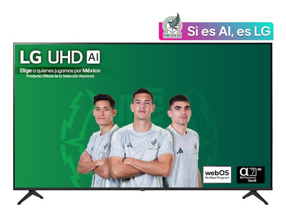 Televisor LG 75" UHD AI UA75 4K Smart TV 2025